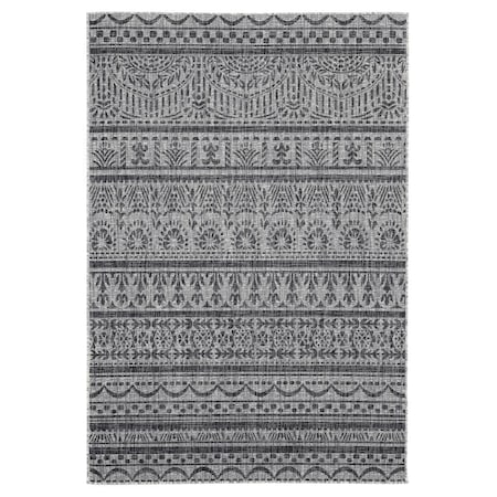 United Weavers Of America 5 ft. 3 in. x 7 ft. 6 in. Augusta Diani Black Rectangle Area Rug 3900 10170 69
